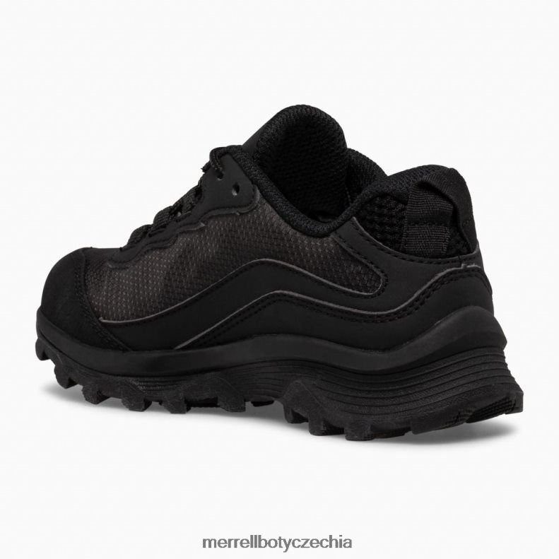 Merrell rychlost moab s nízkou vodotěsností (mk265866) obuv J064V21377 trojitá černá děti