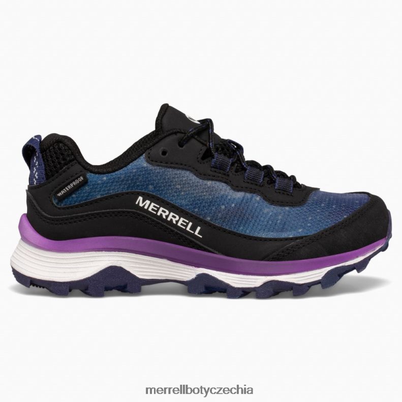 Merrell rychlost moab s nízkou vodotěsností (mk266283) obuv J064V21375 galaktický děti