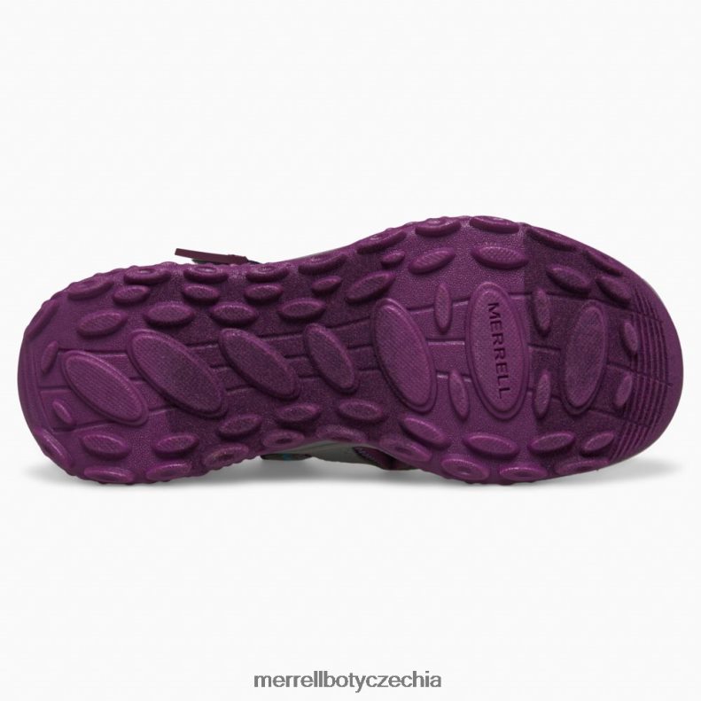 Merrell sandály hydro 2 (mk166974) obuv J064V21475 šedá/bobulová děti