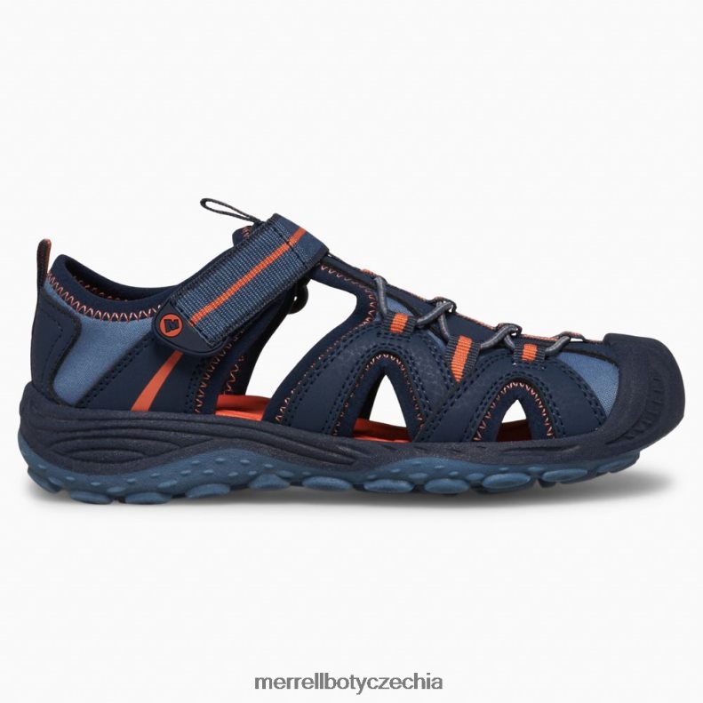 Merrell sandály hydro 2 (mk266972) obuv J064V21474 námořnická/oranžová děti - Kliknutím na obrázek zavøete