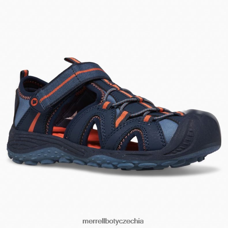 Merrell sandály hydro 2 (mk266972) obuv J064V21474 námořnická/oranžová děti