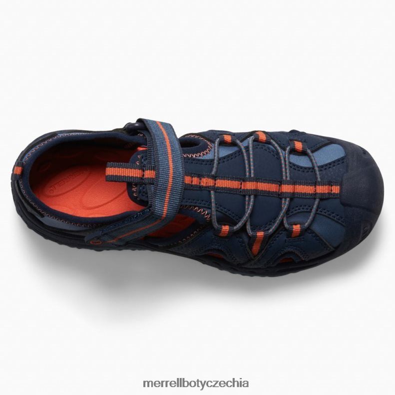 Merrell sandály hydro 2 (mk266972) obuv J064V21474 námořnická/oranžová děti