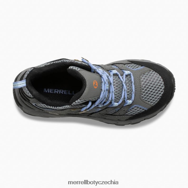 Merrell středně voděodolná bota moab 2 (mk162260) obuv J064V2804 šedá/brčál děti