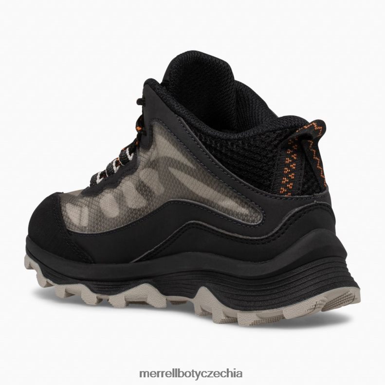 Merrell středně voděodolný moab speed (mk265424) obuv J064V21378 Černá děti