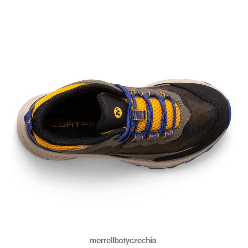 Merrell středně voděodolný moab speed (mk266263) obuv J064V21381 kobalt/zlato děti