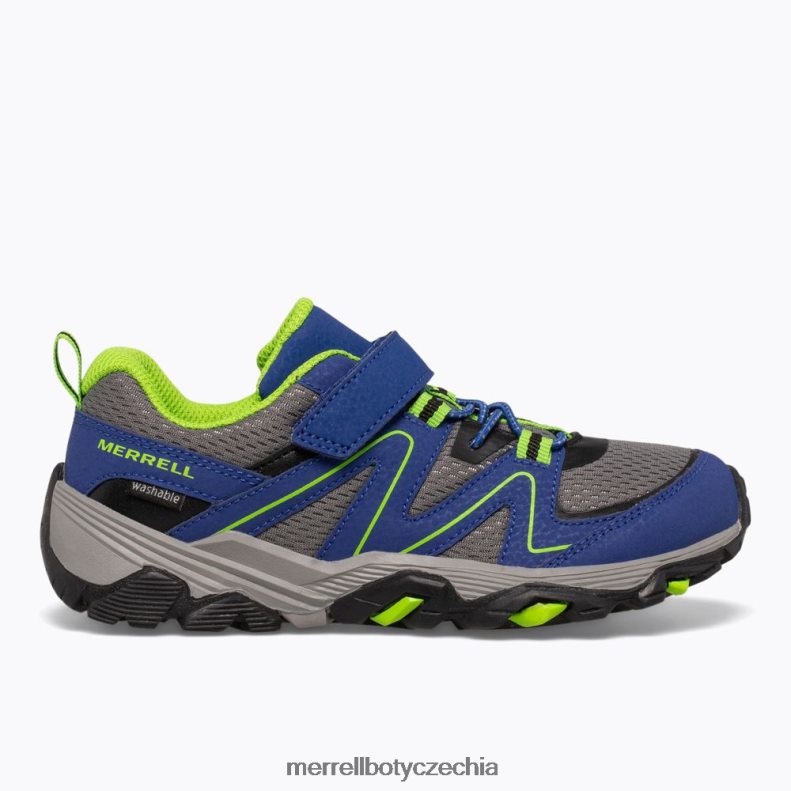 Merrell stezka quest (mk262619) obuv J064V21350 modrá zelená děti