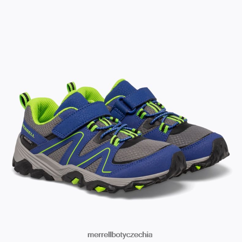 Merrell stezka quest (mk262619) obuv J064V21350 modrá zelená děti