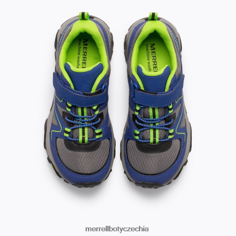 Merrell stezka quest (mk262619) obuv J064V21350 modrá zelená děti