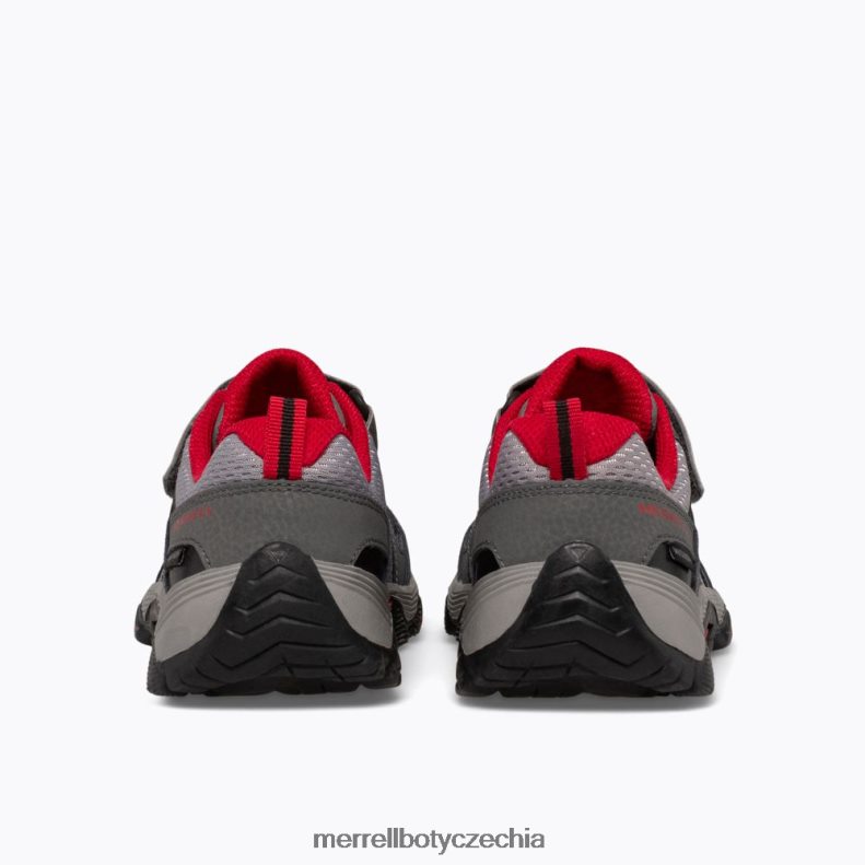 Merrell stezka quest (mk263181) obuv J064V21351 šedá/červená/černá děti