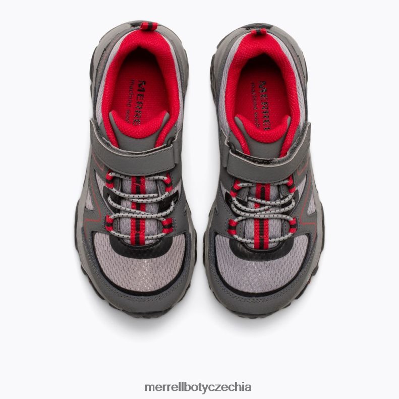 Merrell stezka quest (mk263181) obuv J064V21351 šedá/červená/černá děti