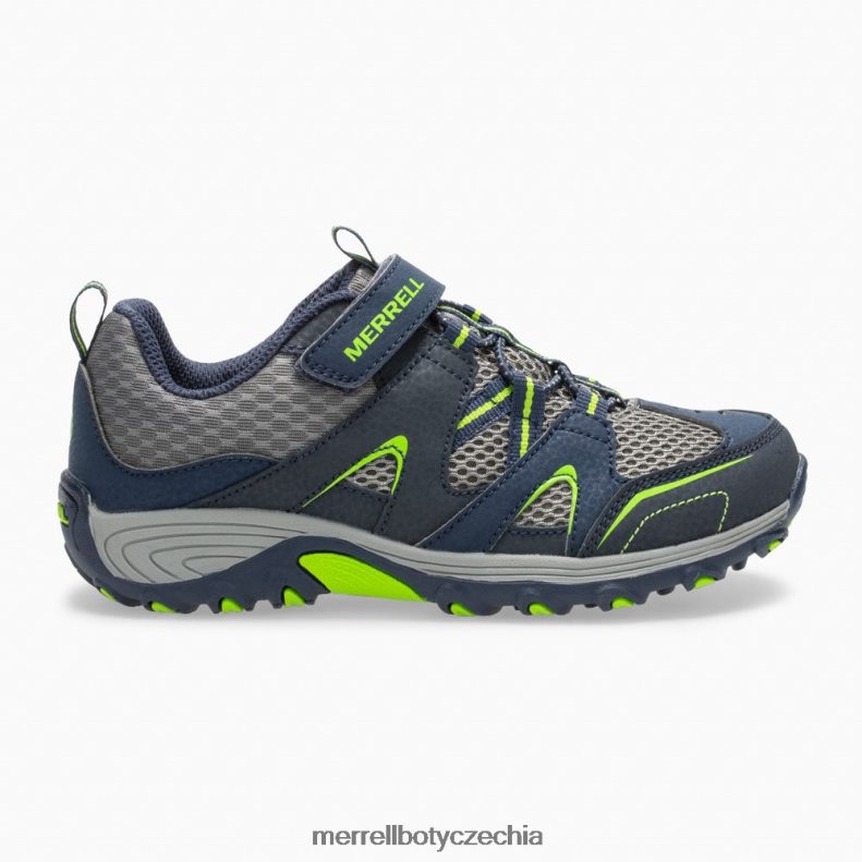 Merrell trailová bota (mk261237) obuv J064V21464 námořnická/zelená děti