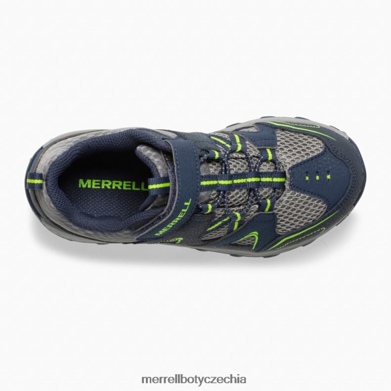 Merrell trailová bota (mk261237) obuv J064V21464 námořnická/zelená děti