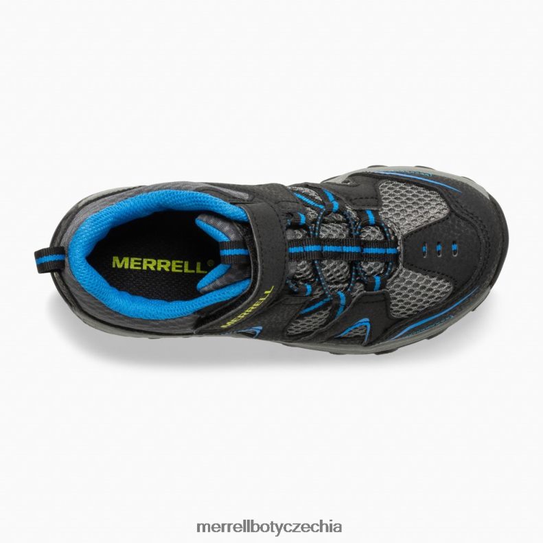 Merrell trailová bota (mk261971) obuv J064V21463 černá/modrá děti