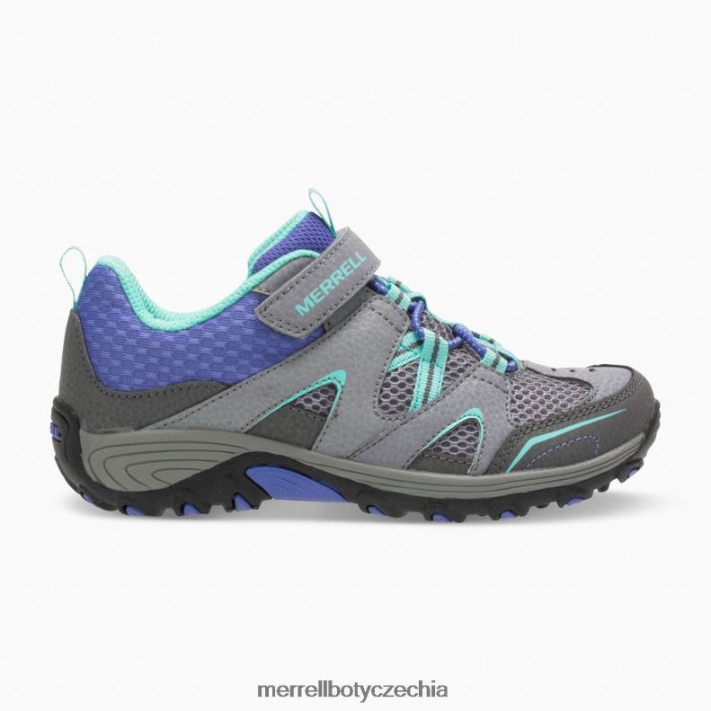 Merrell trailová bota (my57111) obuv J064V21461 šedá/vícenásobná děti