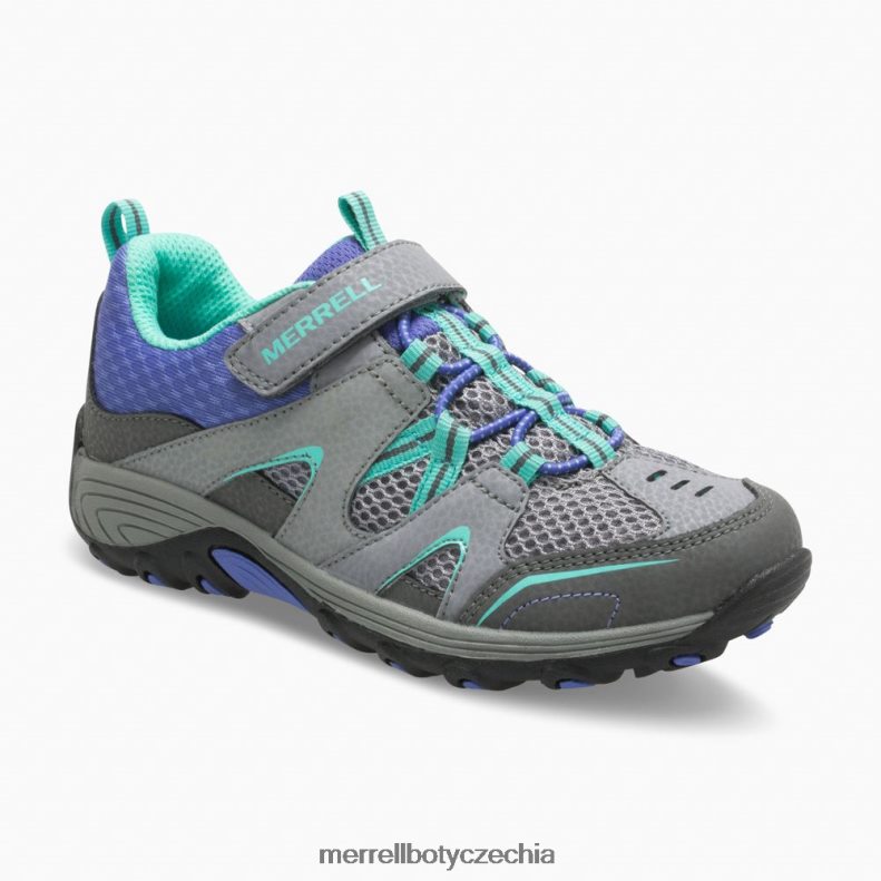 Merrell trailová bota (my57111) obuv J064V21461 šedá/vícenásobná děti