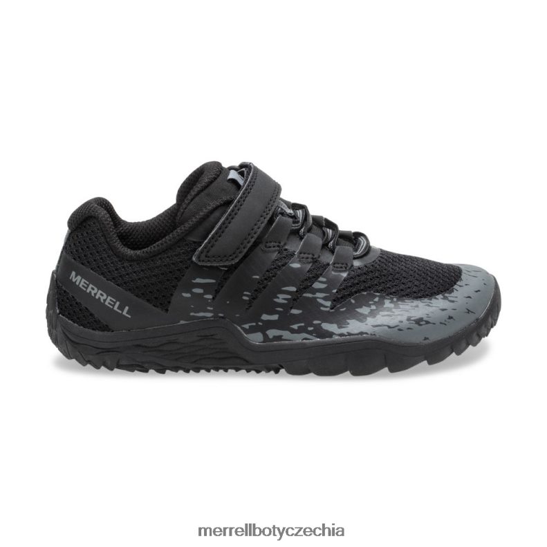 Merrell trailové rukavice 5 klimatizace (mk263004k) obuv J064V2798 Černá děti