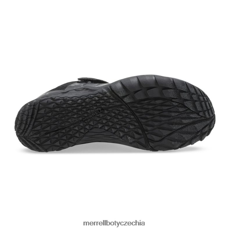 Merrell trailové rukavice 5 klimatizace (mk263004k) obuv J064V2798 Černá děti