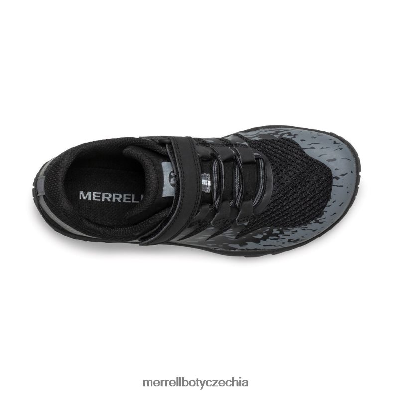 Merrell trailové rukavice 5 klimatizace (mk263004k) obuv J064V2798 Černá děti