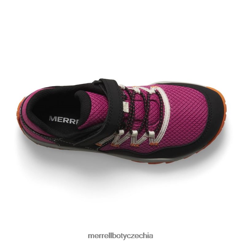 Merrell trailové rukavice 7 a/c (mk166794k) obuv J064V21439 fuchsiová/černá děti