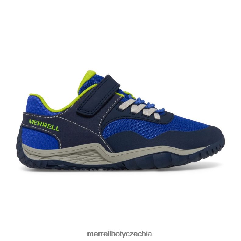 Merrell trailové rukavice 7 a/c (mk266791k) obuv J064V21441 modrá/limetka děti