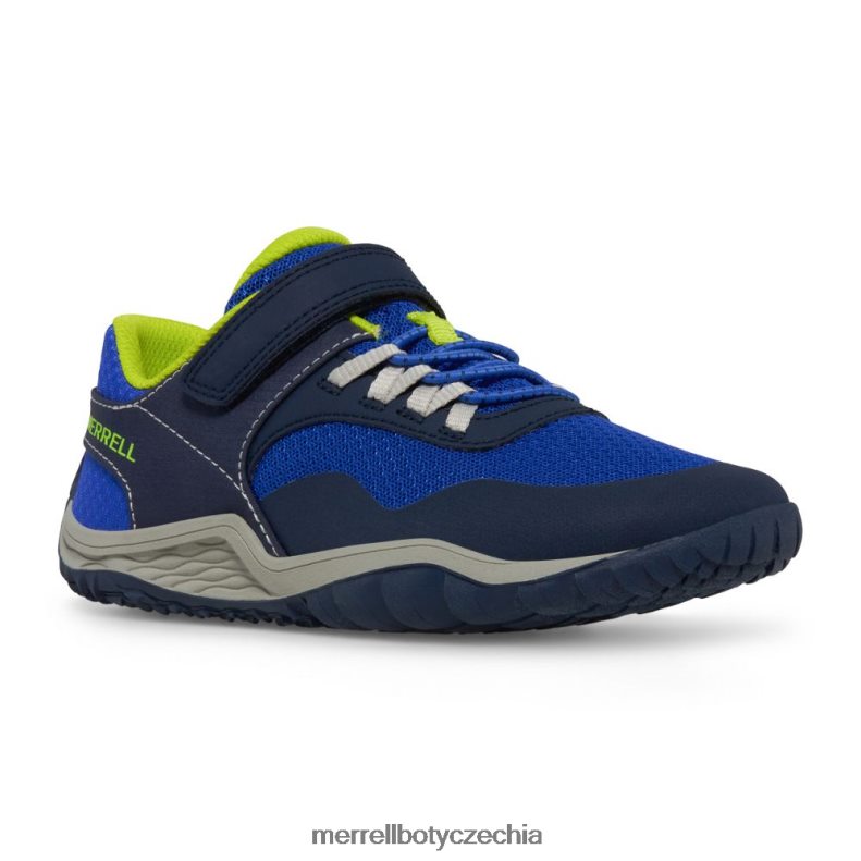 Merrell trailové rukavice 7 a/c (mk266791k) obuv J064V21441 modrá/limetka děti