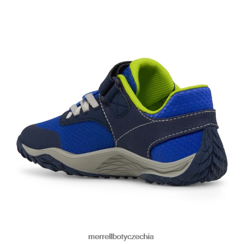 Merrell trailové rukavice 7 a/c (mk266791k) obuv J064V21441 modrá/limetka děti