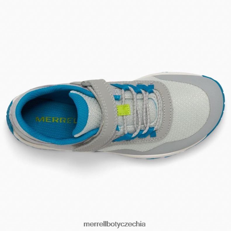 Merrell trailové rukavice 7 a/c (mk266793) obuv J064V21442 šedá/modrá/limetková děti