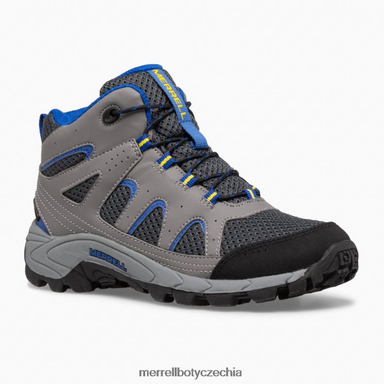 Merrell voděodolná bota se střední krajkou oakcreek (mk264767) obuv J064V21446 dřevěné uhlí děti