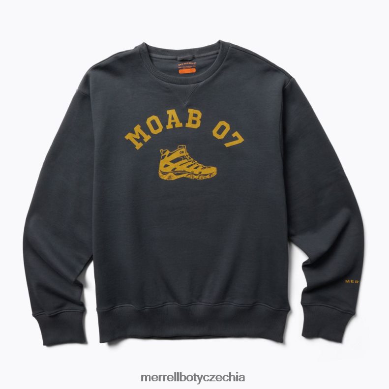 Merrell Moab 07 crew fleece s krkem (jmf26621-425) oblečení J064V2323 indický inkoust muži