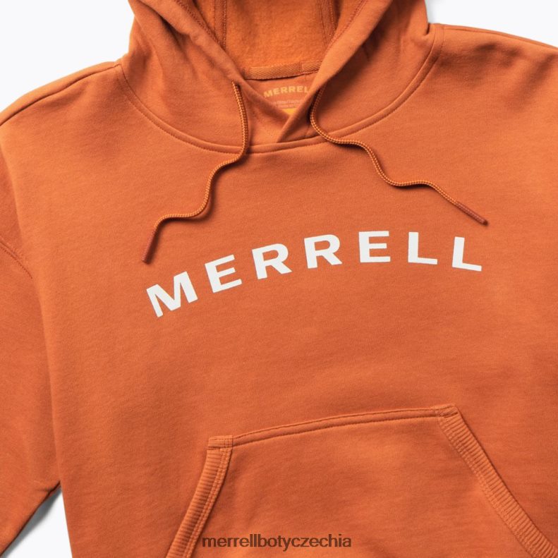 Merrell arc hoody (jwf26660-787) oblečení J064V21337 hrnčířská hlína muži