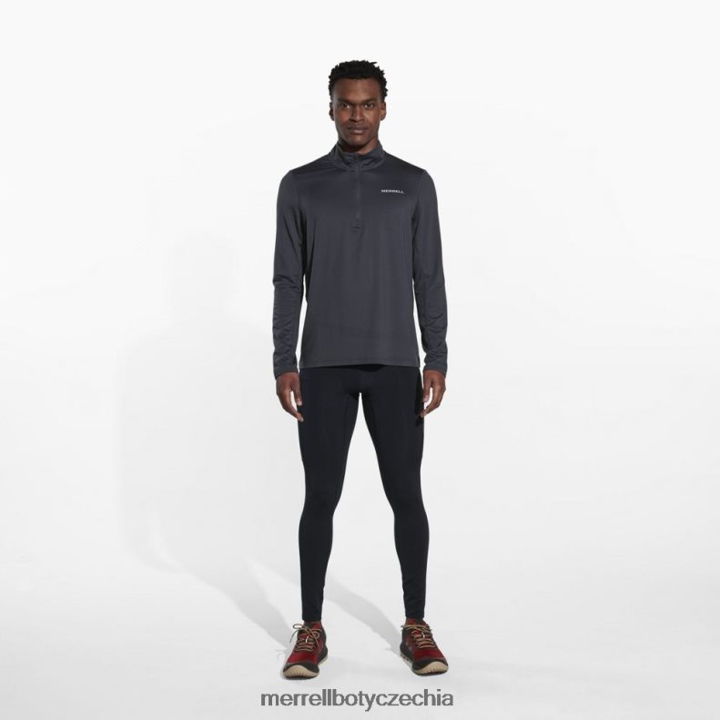 Merrell betatherm 1/4 zip (jms25572-101) oblečení J064V2764 asfalt muži