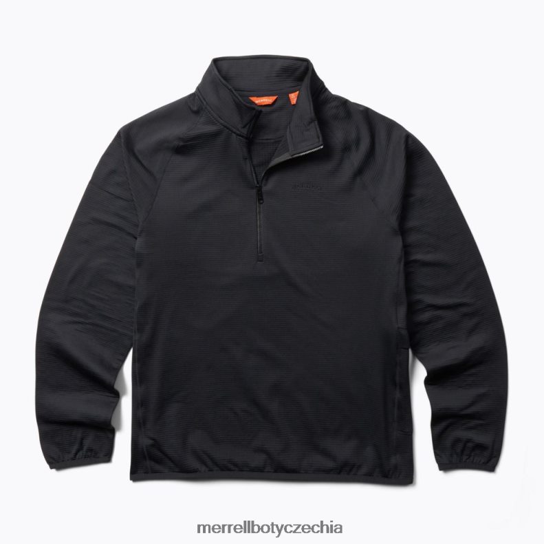 Merrell geotex 1/4 zip (jms26326-010) oblečení J064V2414 Černá muži - Kliknutím na obrázek zavøete