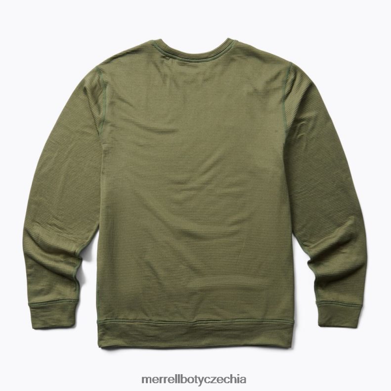 Merrell geotex crew (jmf26576-327) oblečení J064V2287 zaprášený olivový vřes muži