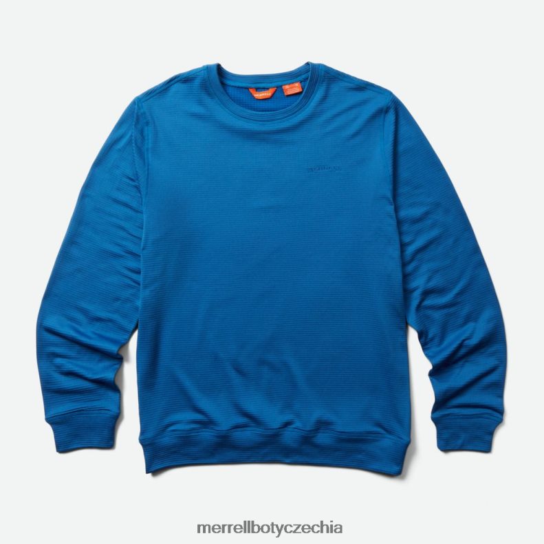 Merrell geotex crew (jmf26576-352) oblečení J064V2768 modrý muži