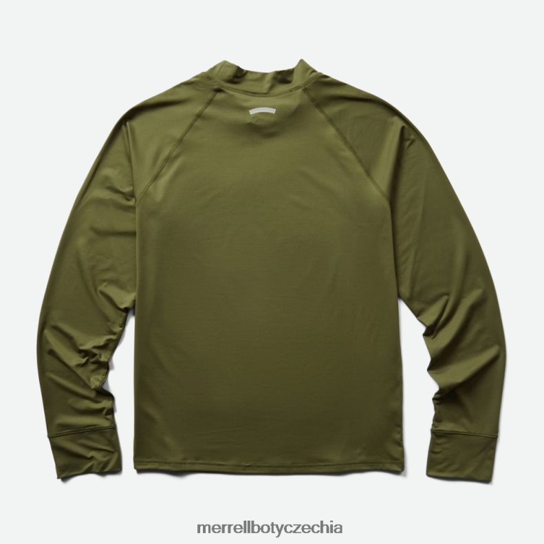 Merrell trail running midlayer (jmf26578-326) oblečení J064V2737 zaprášená oliva muži