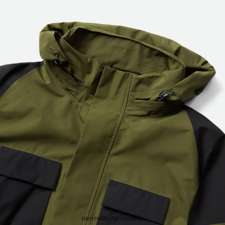 Merrell Gore-tex cargo kapesní parka (jmf26677-326) oblečení J064V2797 zaprášená oliva muži