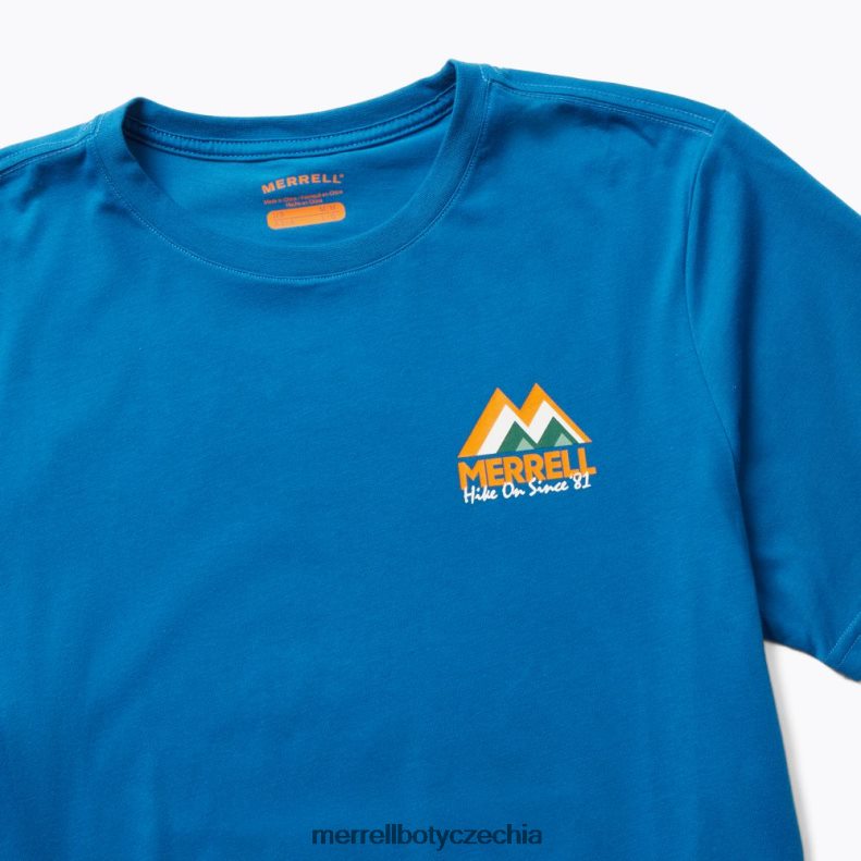 Merrell m-mountain triko (jmf26620-352) oblečení J064V2308 modrý muži