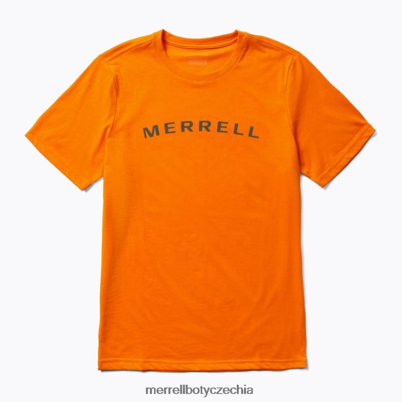 Merrell tričko s krátkým rukávem wordmark (jms26332-751) oblečení J064V2584 bujnost muži