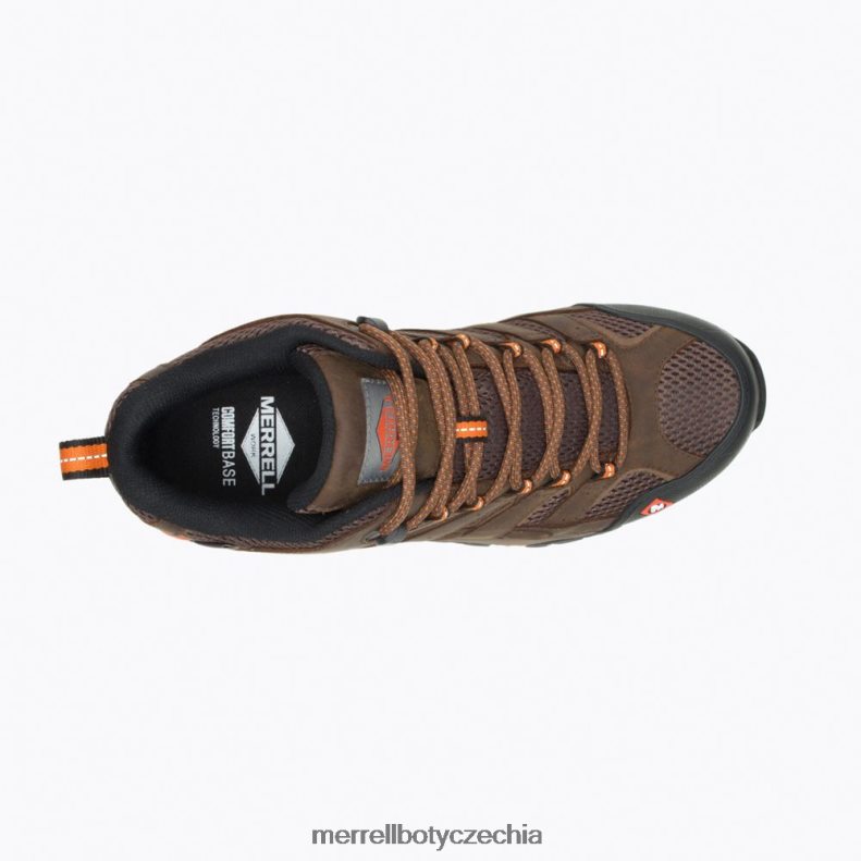 Merrell Moab vertex mid voděodolná sr pracovní bota široká šířka (j31239w) obuv J064V2389 jíl muži