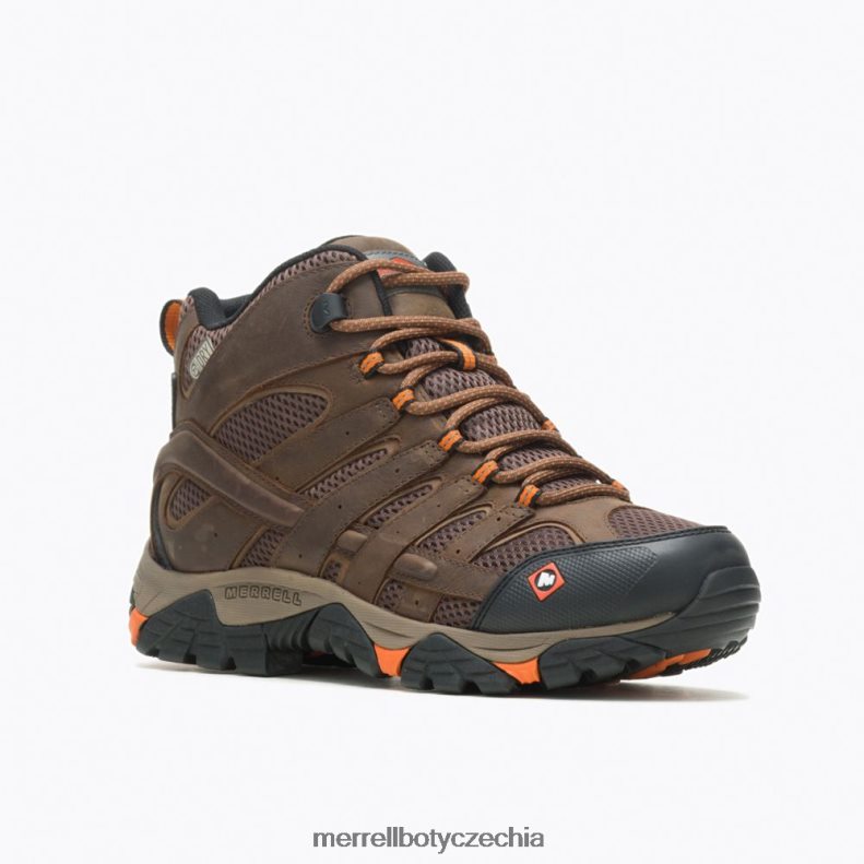 Merrell Moab vertex mid voděodolná sr pracovní bota široká šířka (j31239w) obuv J064V2389 jíl muži