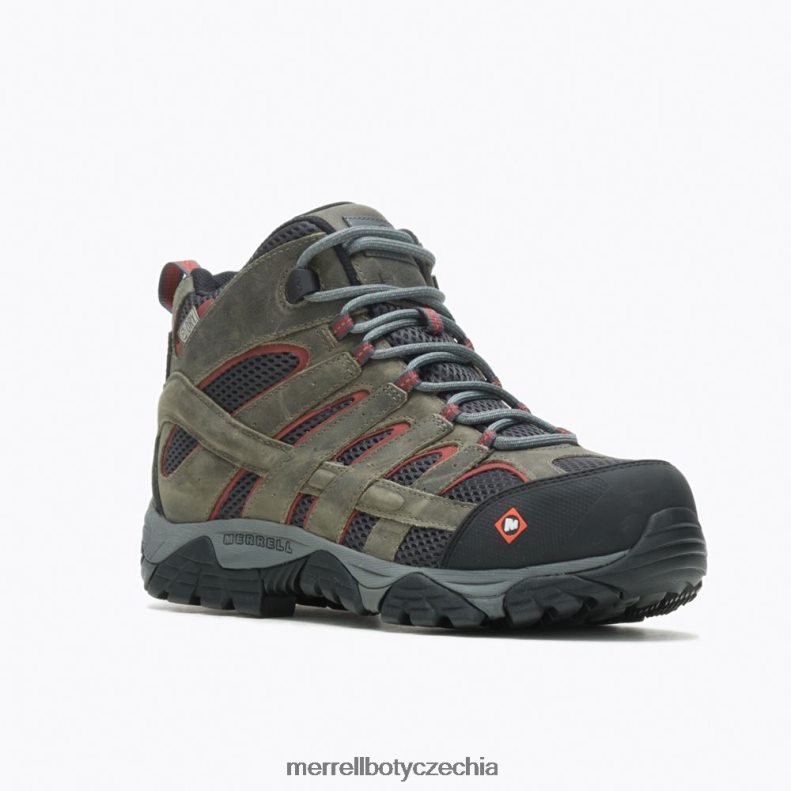 Merrell Moab vertex střední voděodolná pracovní bota se špičkou široká šířka (j11515w) obuv J064V2620 cín muži