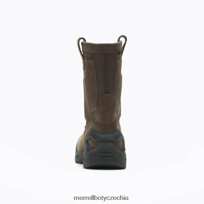 Merrell kožená obuv strongfield na voděodolné špičce (j099315) obuv J064V2452 espresso muži