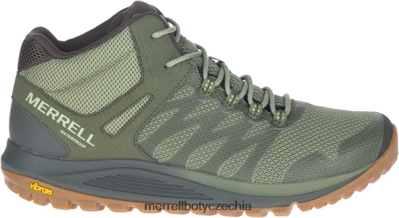 Merrell nova 2 středně voděodolná (j035581) obuv J064V2209 lišejník muži