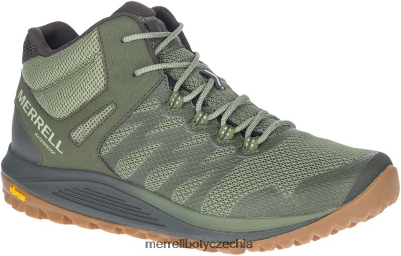 Merrell nova 2 středně voděodolná (j035581) obuv J064V2209 lišejník muži