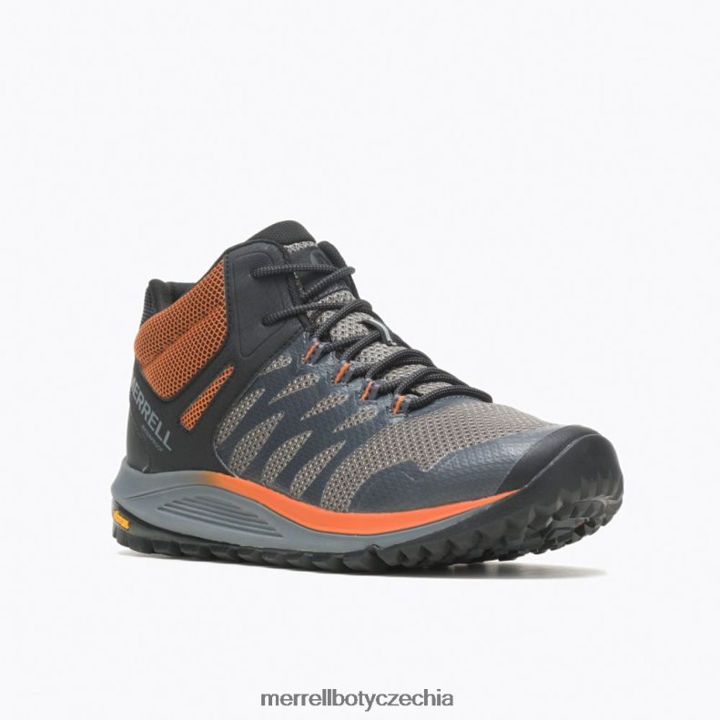 Merrell nova 2 středně voděodolná (j500227) obuv J064V2207 dřevěné uhlí muži