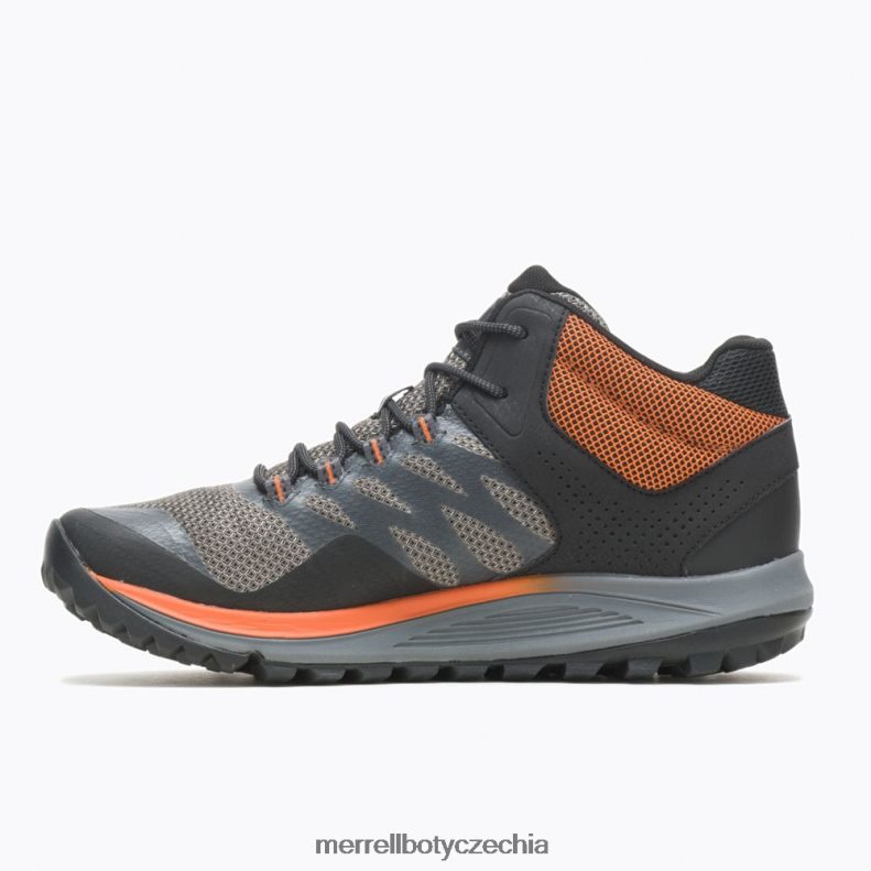 Merrell nova 2 středně voděodolná (j500227) obuv J064V2207 dřevěné uhlí muži