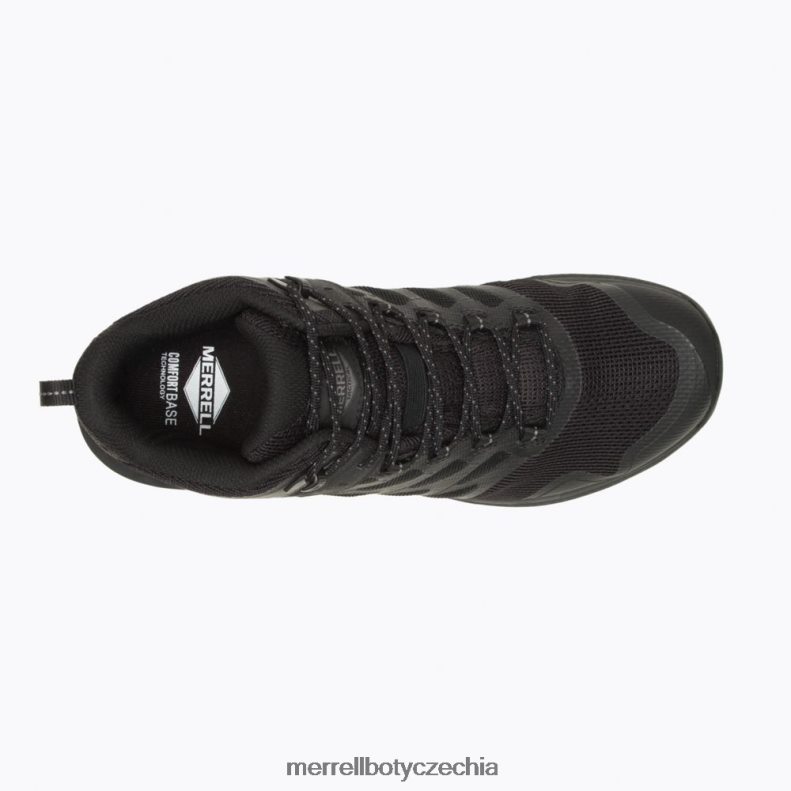 Merrell nova 3 mid taktická vodotěsná bota (j005049) obuv J064V2381 černá/uhlí muži