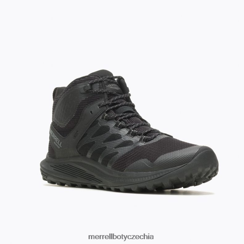 Merrell nova 3 mid taktická vodotěsná bota (j005049) obuv J064V2381 černá/uhlí muži