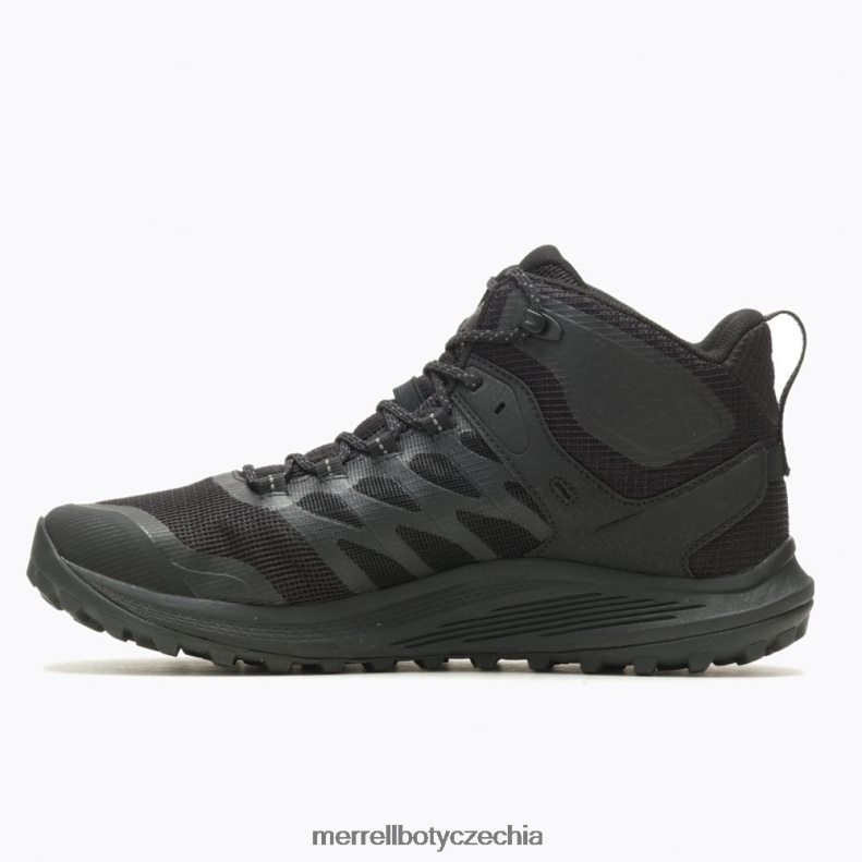 Merrell nova 3 mid taktická vodotěsná bota (j005049) obuv J064V2381 černá/uhlí muži