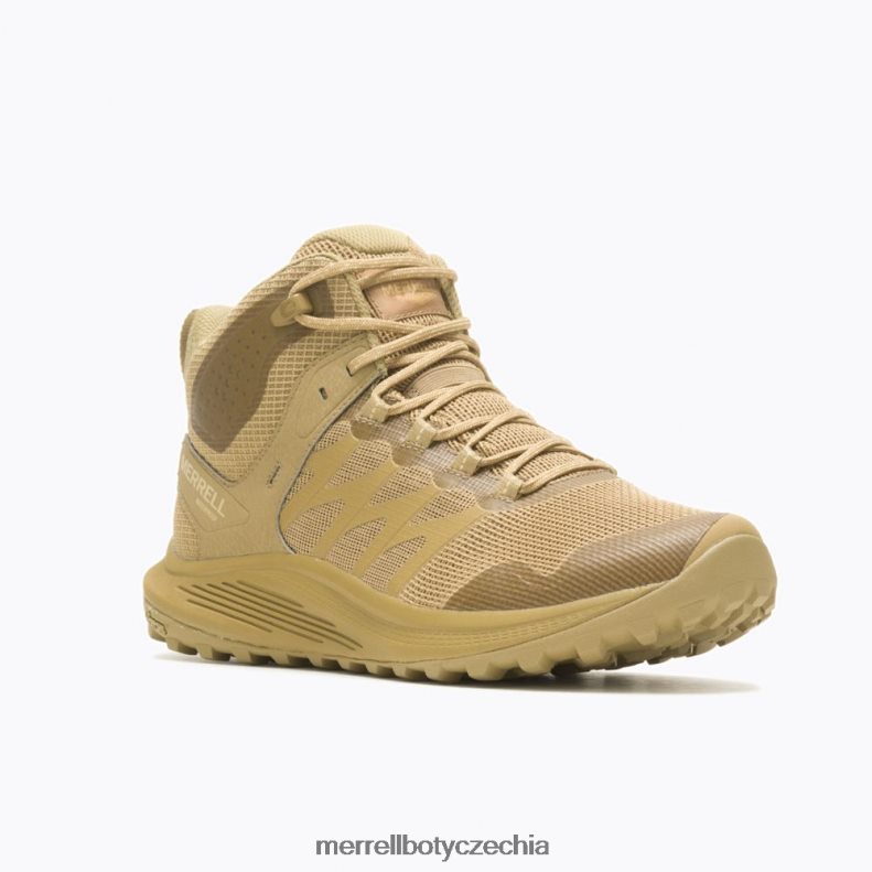 Merrell nova 3 mid taktická vodotěsná bota (j005051) obuv J064V2382 kojot muži